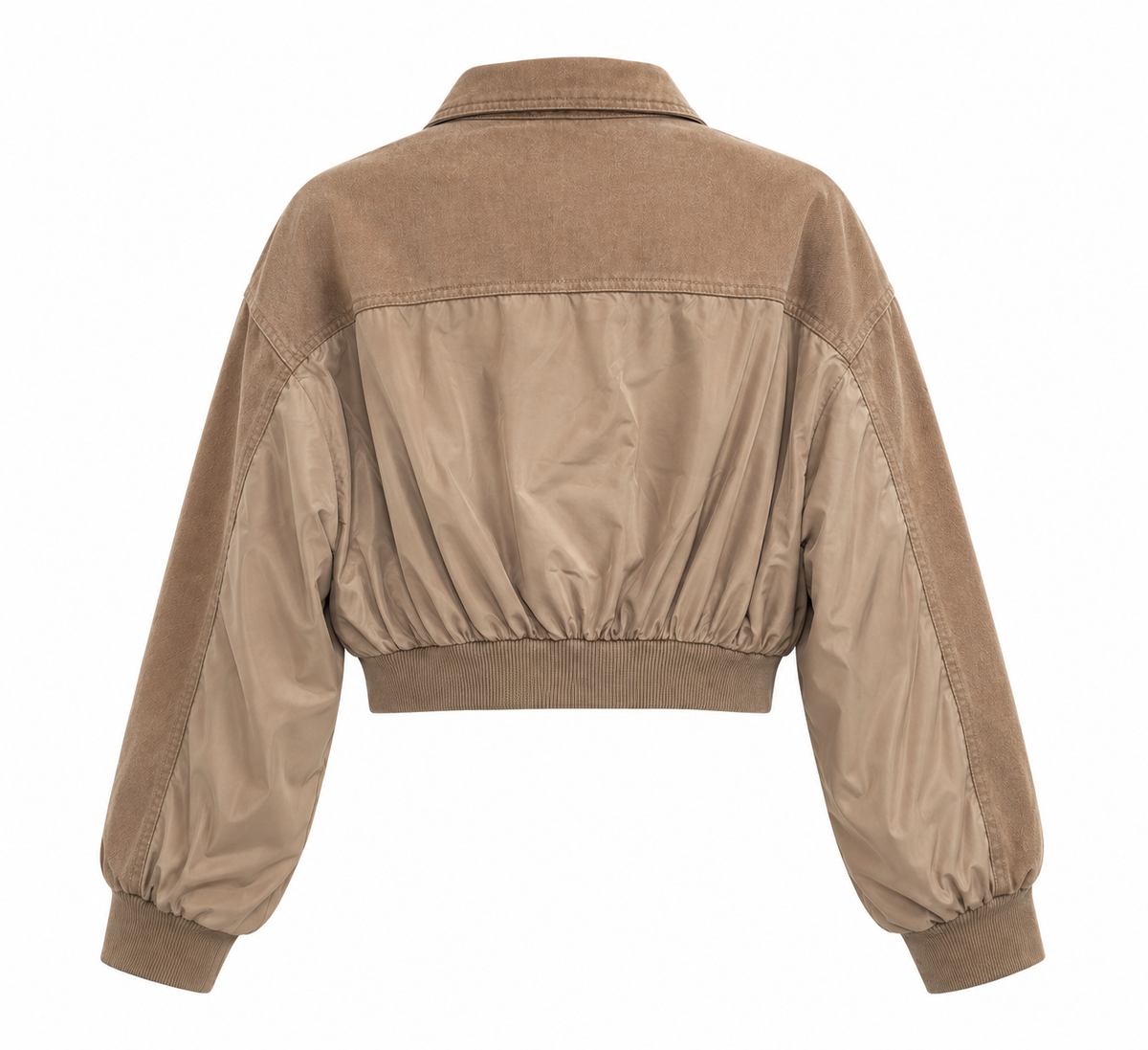 VESTE  BI-MATIERE ALINE