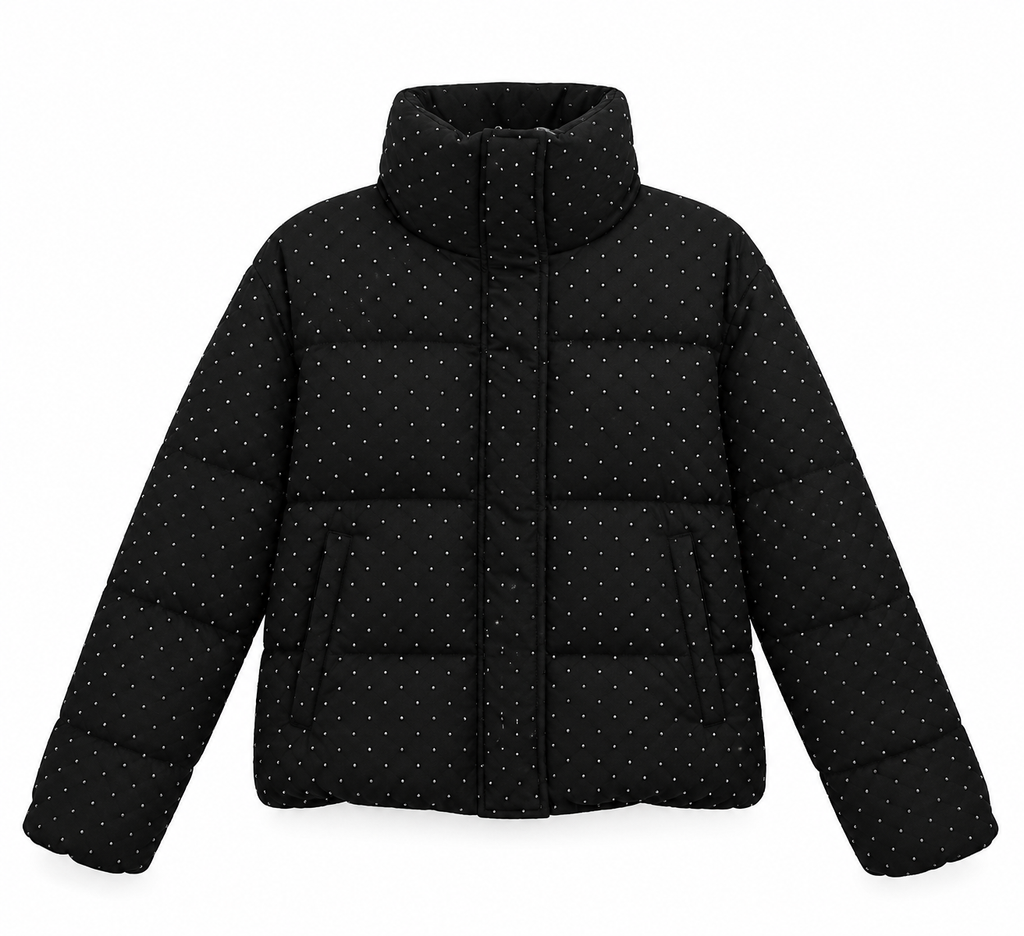 MANTEAU BOMBERS STRASS ANGELE